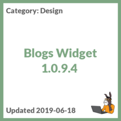Blogs Widget 1.0.9.4