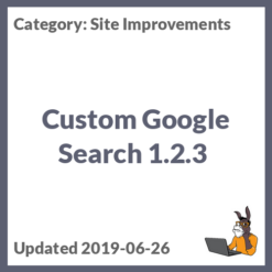 Custom Google Search 1.2.3