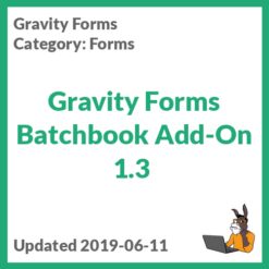Gravity Forms Batchbook Add-On 1.3
