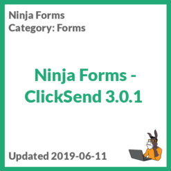 Ninja Forms - ClickSend 3.0.1