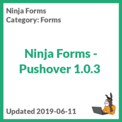 Ninja Forms - Pushover 1.0.3