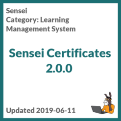Sensei Certificates 2.0.0