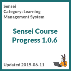 Sensei Course Progress 1.0.6