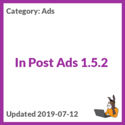 In Post Ads 1.5.2
