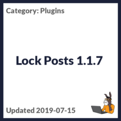 Lock Posts 1.1.7