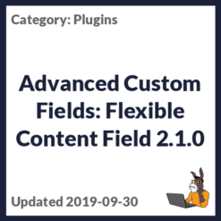 Advanced Custom Fields: Flexible Content Field