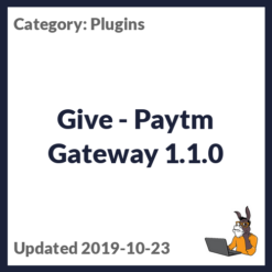Give - Paytm Gateway
