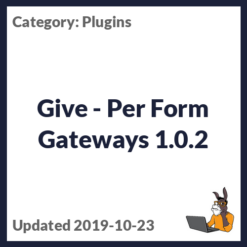 Give - Per Form Gateways