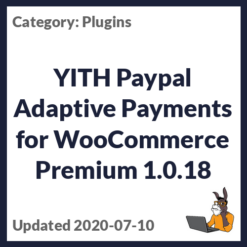 YITH Paypal Adaptive Payments for WooCommerce Premium