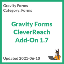 Gravity Forms CleverReach Add-On