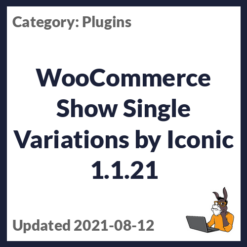WooCommerce Show Single Variations by Iconic