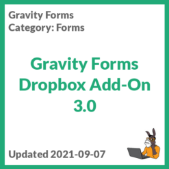 Gravity Forms Dropbox Add-On