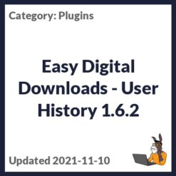 Easy Digital Downloads - User History