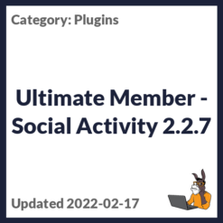 Ultimate Member - Social Activity
