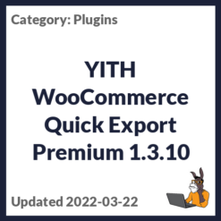 YITH WooCommerce Quick Export Premium