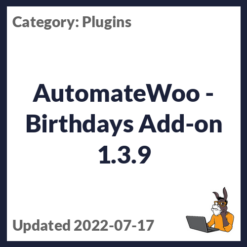 AutomateWoo - Birthdays Add-on