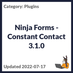 Ninja Forms - Constant Contact
