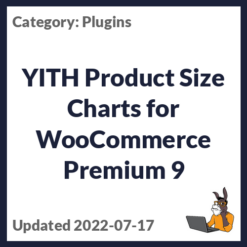 YITH Product Size Charts for WooCommerce Premium