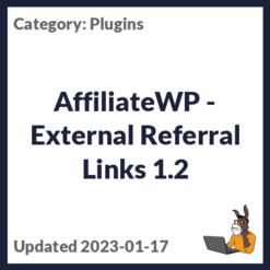 AffiliateWP - External Referral Links