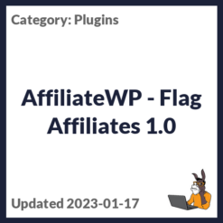 AffiliateWP - Flag Affiliates
