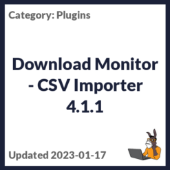 Download Monitor - CSV Importer