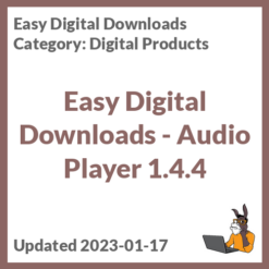 Easy Digital Downloads - Audio Player