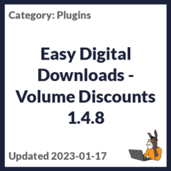 Easy Digital Downloads - Volume Discounts