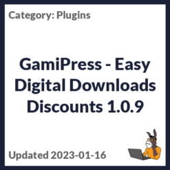GamiPress - Easy Digital Downloads Discounts