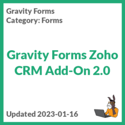 Gravity Forms Zoho CRM Add-On