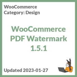 WooCommerce PDF Watermark