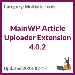 MainWP Article Uploader Extension