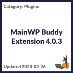 MainWP Buddy Extension