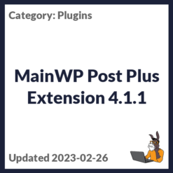 MainWP Post Plus Extension