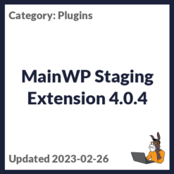 MainWP Staging Extension