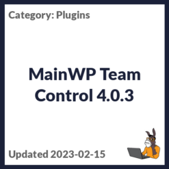 MainWP Team Control