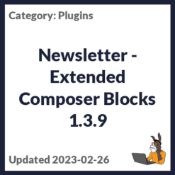 Newsletter - Extended Composer Blocks