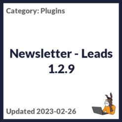 Newsletter - Leads
