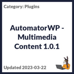 AutomatorWP - Multimedia Content
