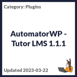 AutomatorWP - Tutor LMS
