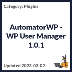 AutomatorWP - WP User Manager