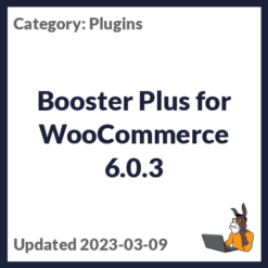 Booster Plus for WooCommerce