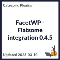 FacetWP - Flatsome integration