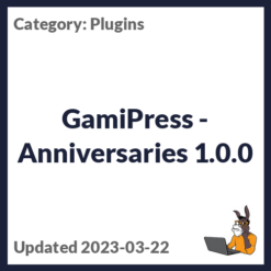 GamiPress - Anniversaries