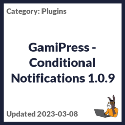GamiPress - Conditional Notifications