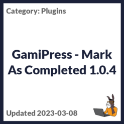 GamiPress - Mark As Completed