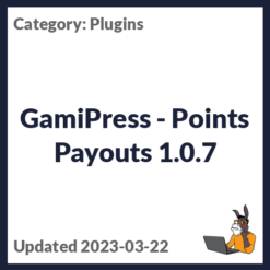 GamiPress - Points Payouts