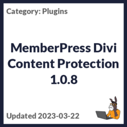 MemberPress Divi Content Protection