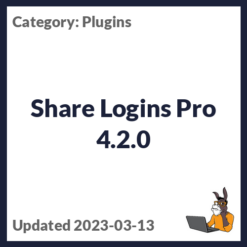 Share Logins Pro
