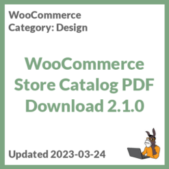 WooCommerce Store Catalog PDF Download