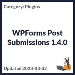 WPForms Post Submissions